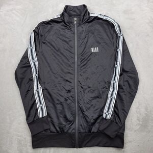 Nana Judy Jacket Mens Medium Full Zip Up‎ Track Coat Sweater Sweatshirt Vintage